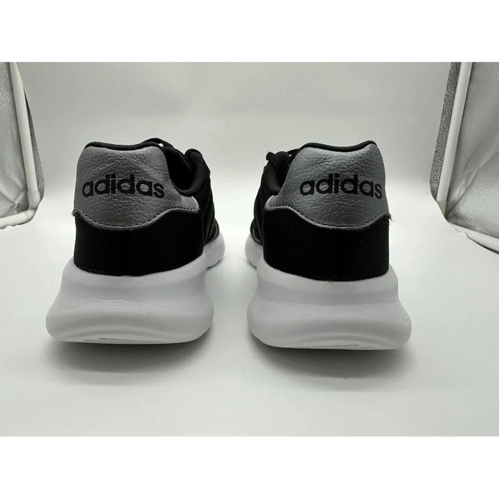Adidas Lite Racer 3.0 Mens Running Shoes Black White Silver GY0699 Size 8